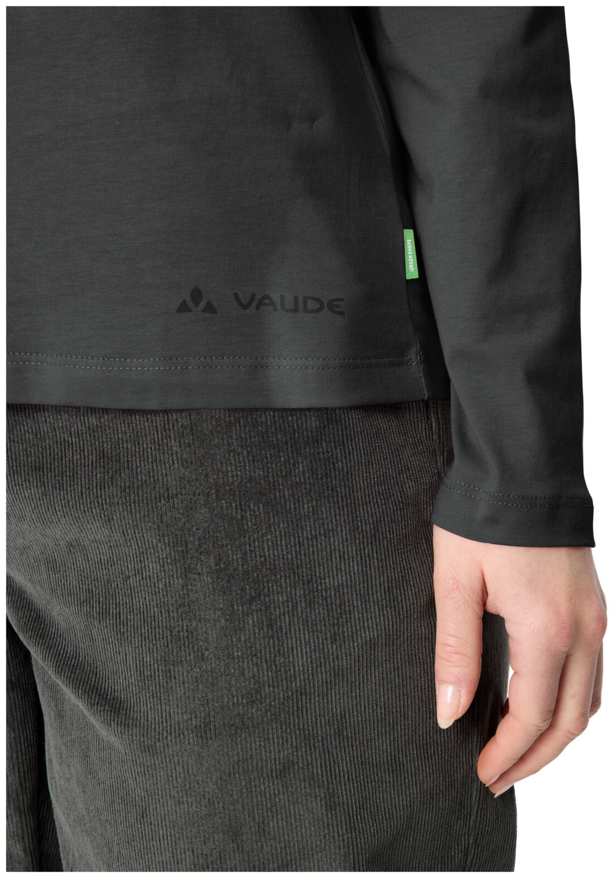 VAUDE T-shirt manches longues femme Cyclist graphite
