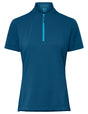 VAUDE Women's Adlux HZ Shirt bleu rivage