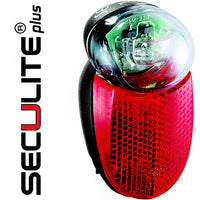 Feu arrière Busch + Müller Seculite Plus Dynamo rouge/noir – aktuelle Variante