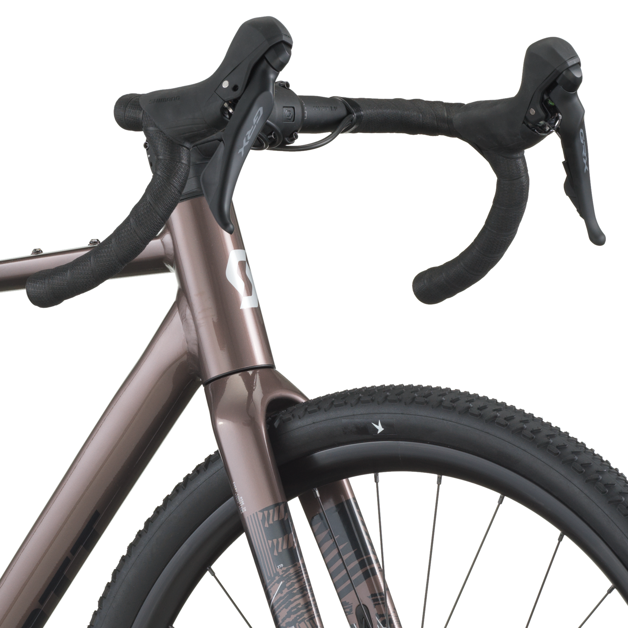 Scott Speedster Gravel Team prune gris