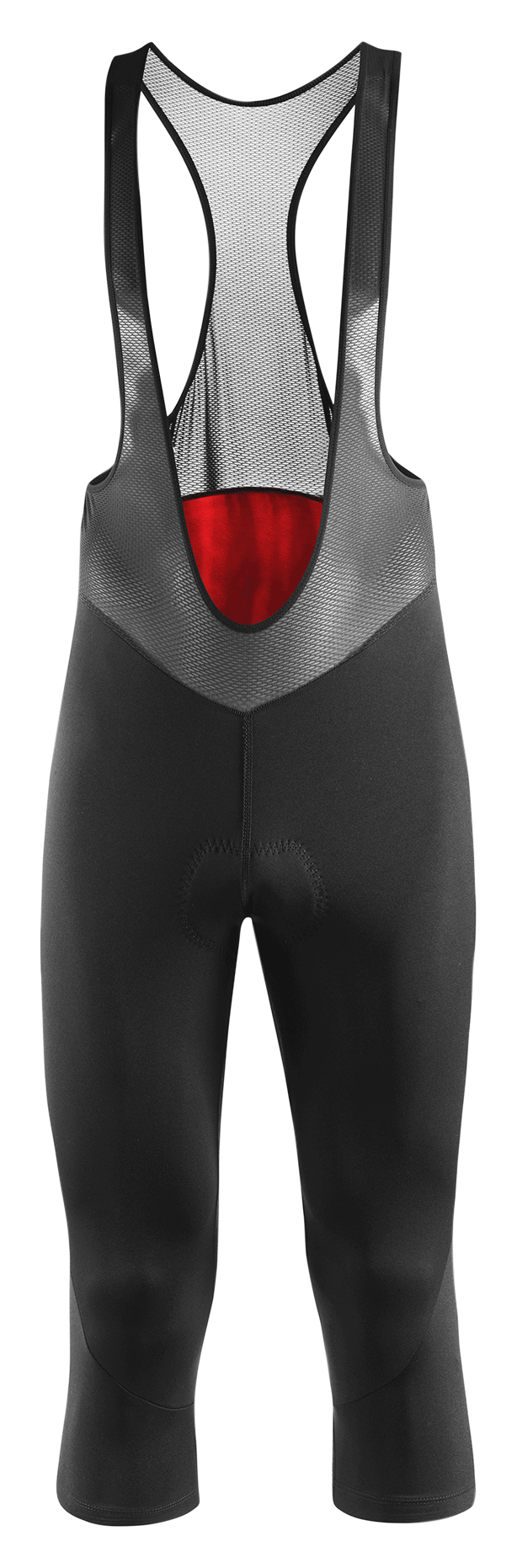 Löffler M 3/4 Cuissard à bretelles Vélo Basic Gel Noir