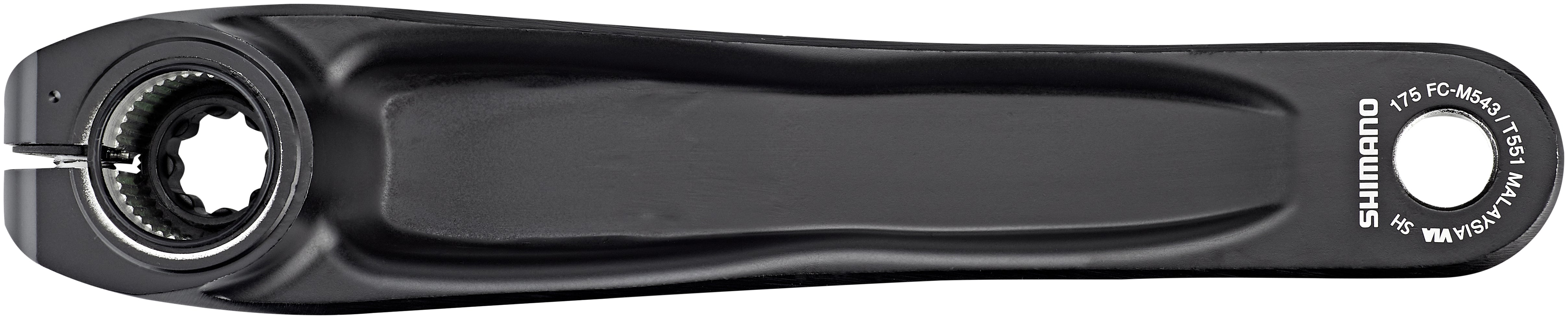 Shimano Trekking FC-T551 pédalier 3x10 48/36/26 dents inclus SM-BB52 noir