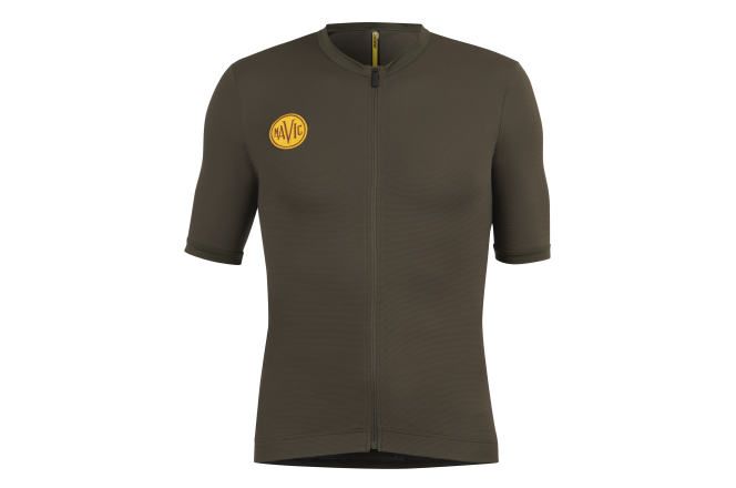 Maillot Mavic Heritage M Vert Armée