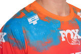 Cube maillot VTT X Actionteam manches longues blue´n´pink´n´orange