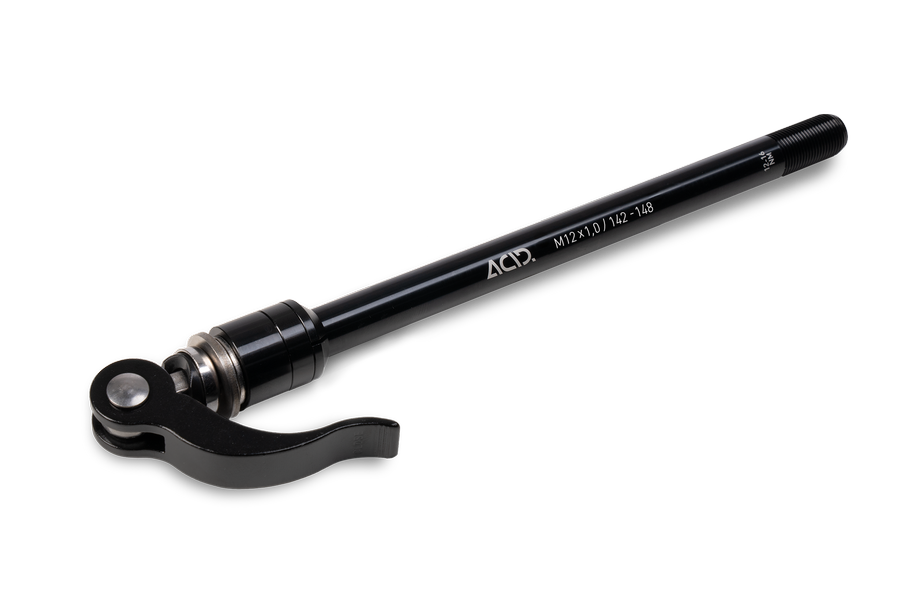 ACID axe traversante M12x1.0 142-148 mm pour remorque vélo