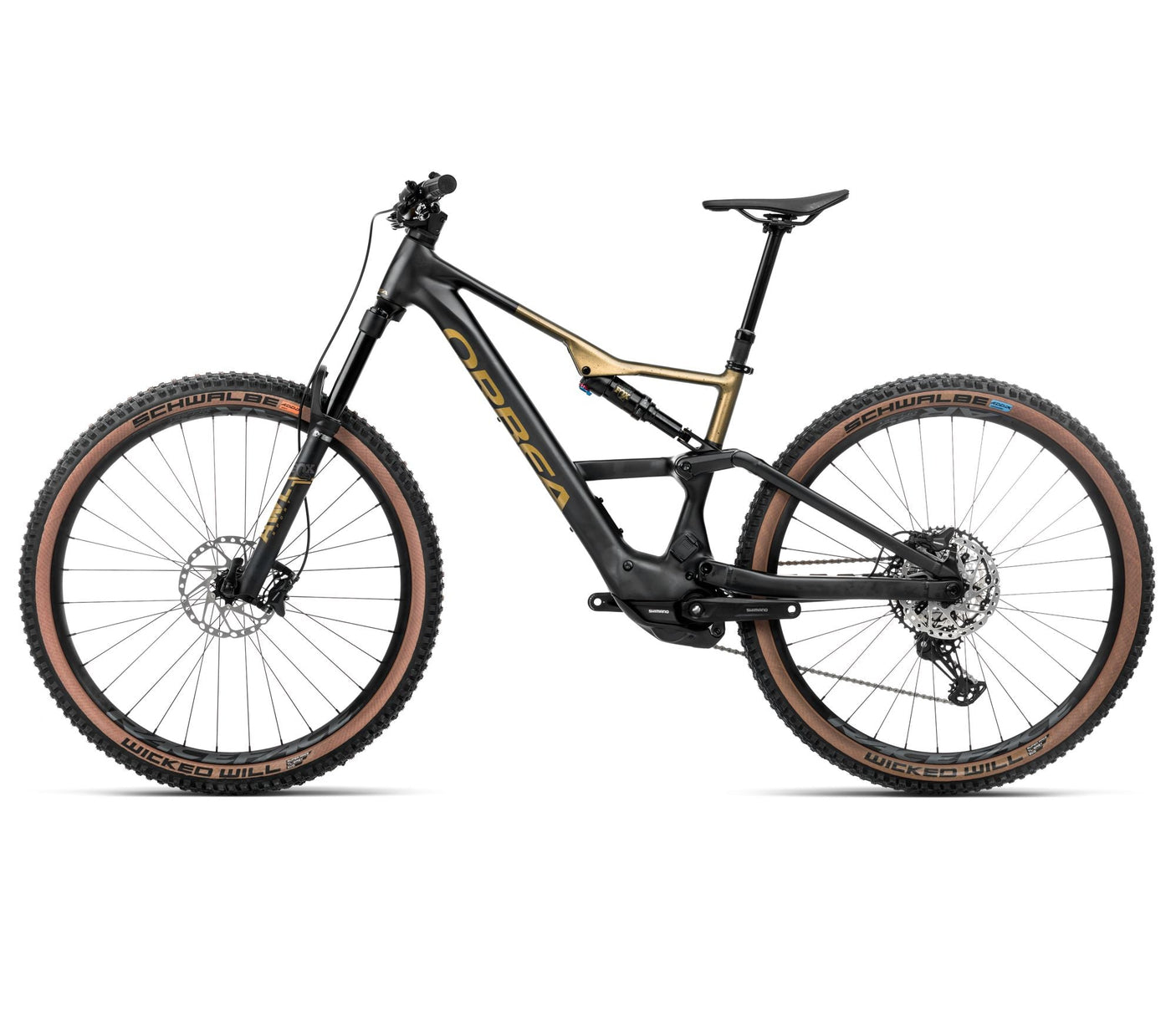 Orbea RISE SL H20 Diamond Black-Splash Olive Green Mat (2025)