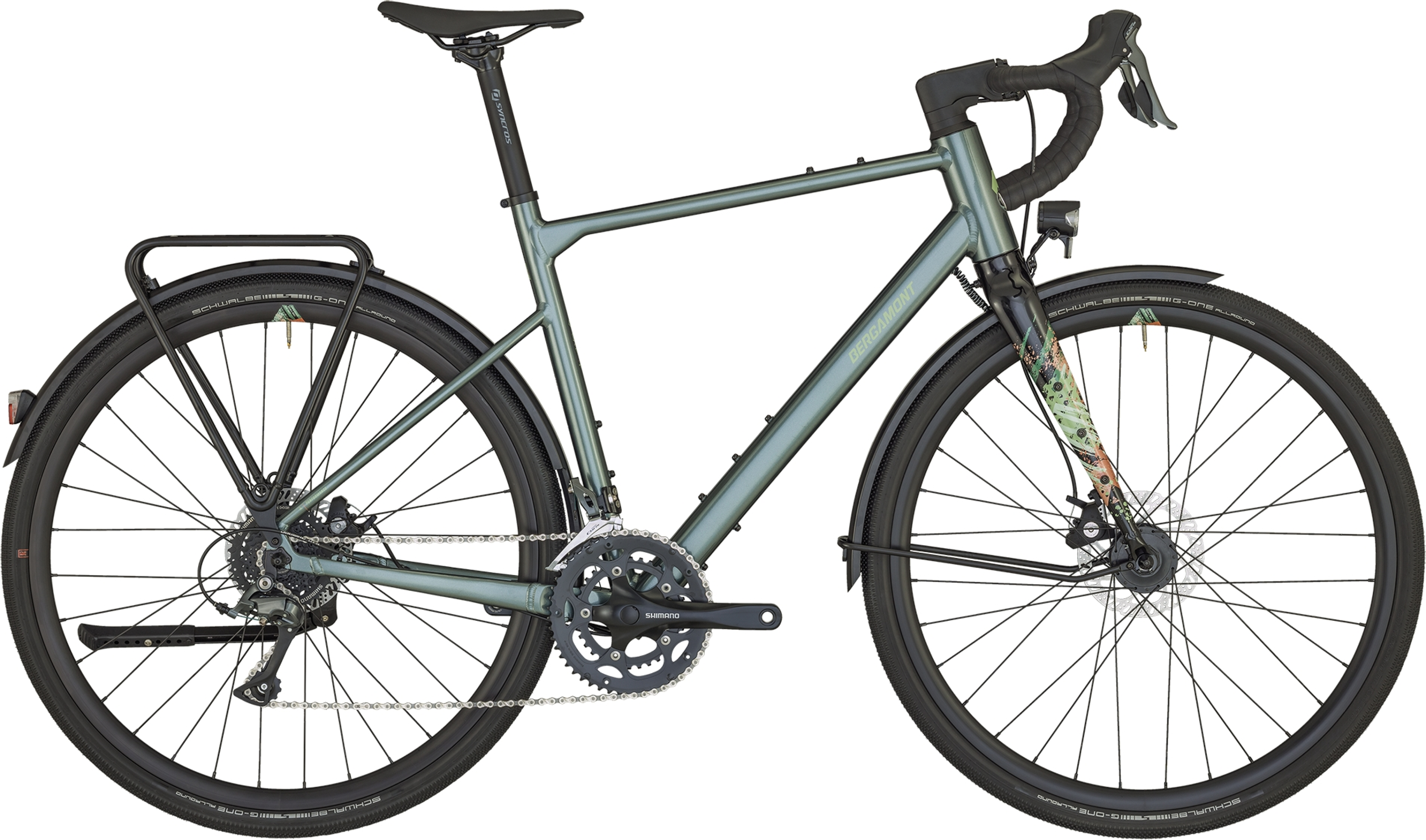 Bergamont Grandurance RD 3 shiny washed vert (2025)