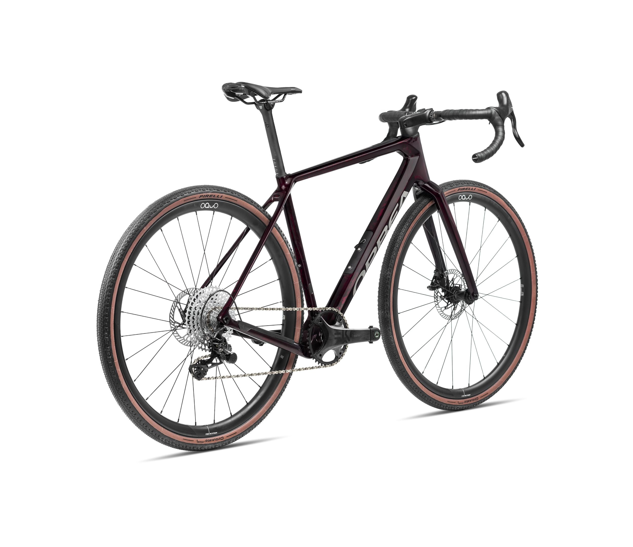 Orbea TERRA M30TEAM Rouge Vin Vue Carbone (2024)