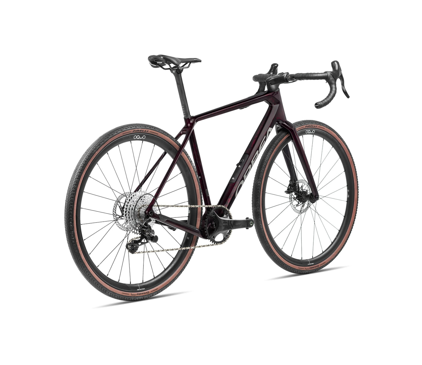 Orbea TERRA M30TEAM Rouge Vin Vue Carbone (2024)