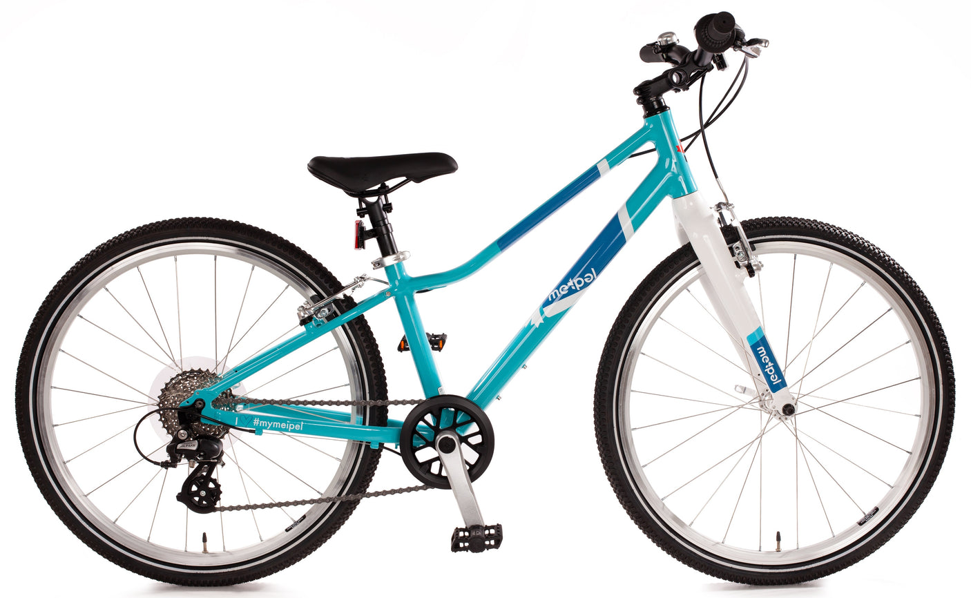 Meipel LITE Urban Kid Bike 24" Bleu aqua/Blanc (2025)