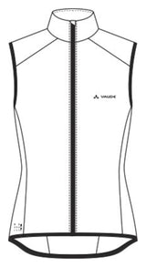 VAUDE Matera Air gilet femmes blanc