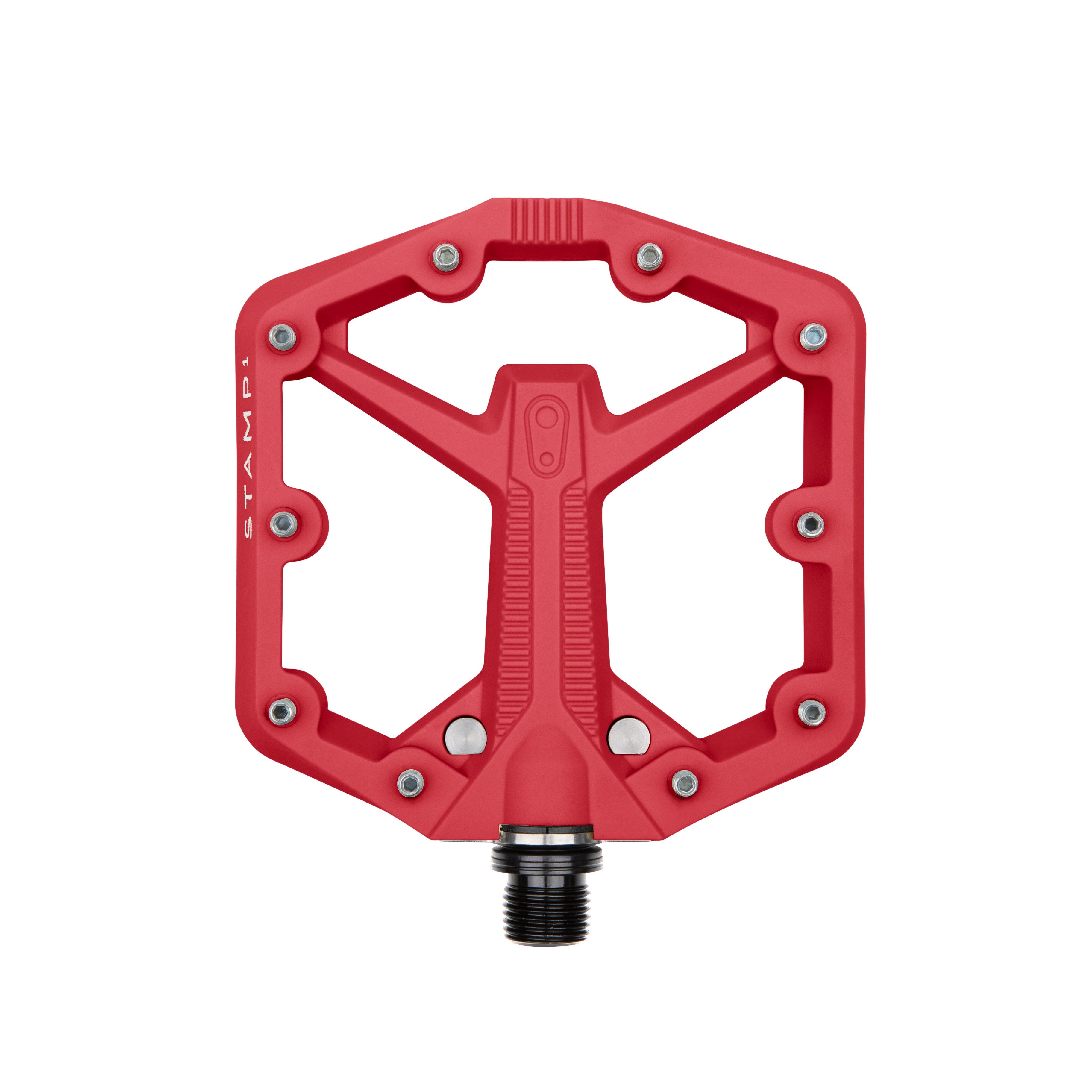 Crankbrothers Stamp 1 Gen 2 Small pédale plateforme rouge
