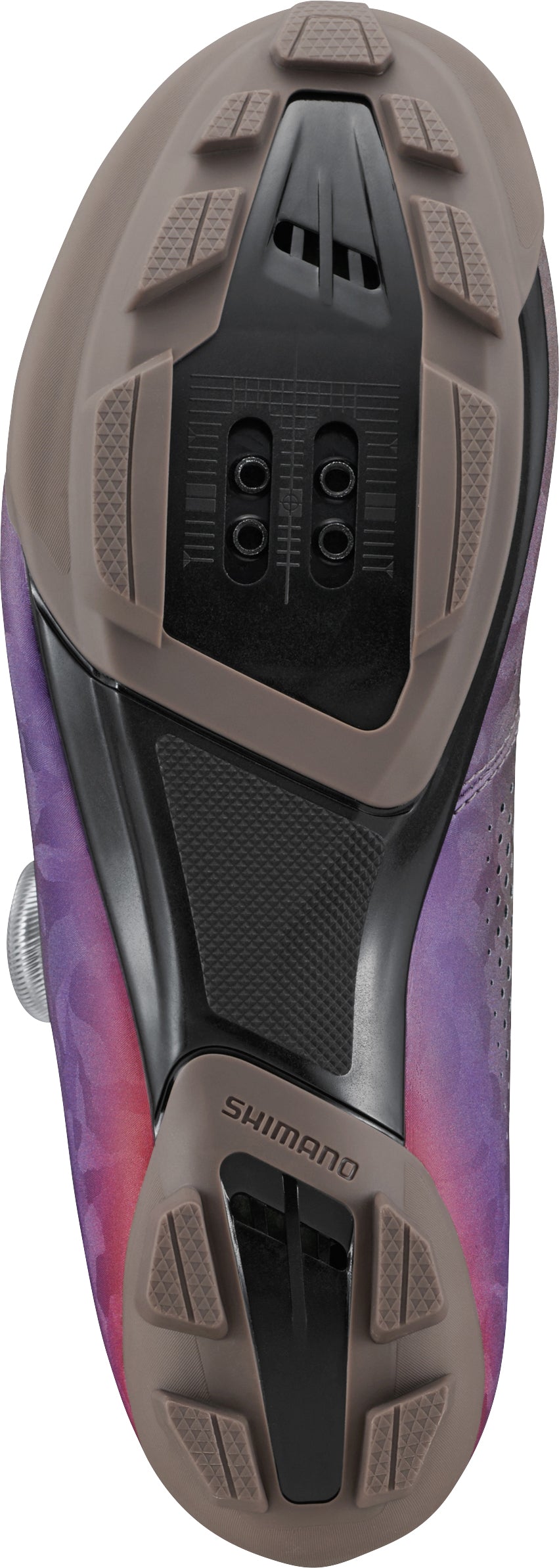 Shimano RX600W Chaussures Gravel Femme gris/violet