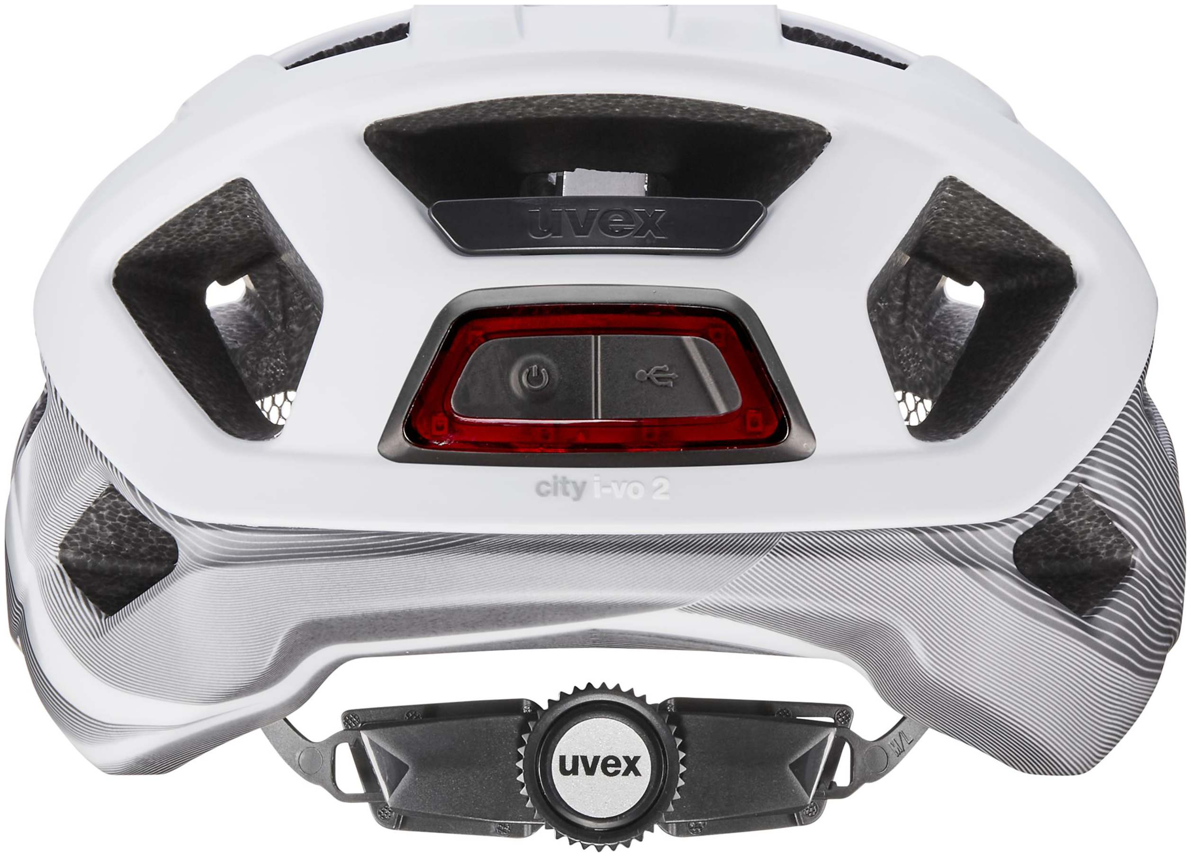uvex City I-Vo 2 casque de ville blanc-argent mat