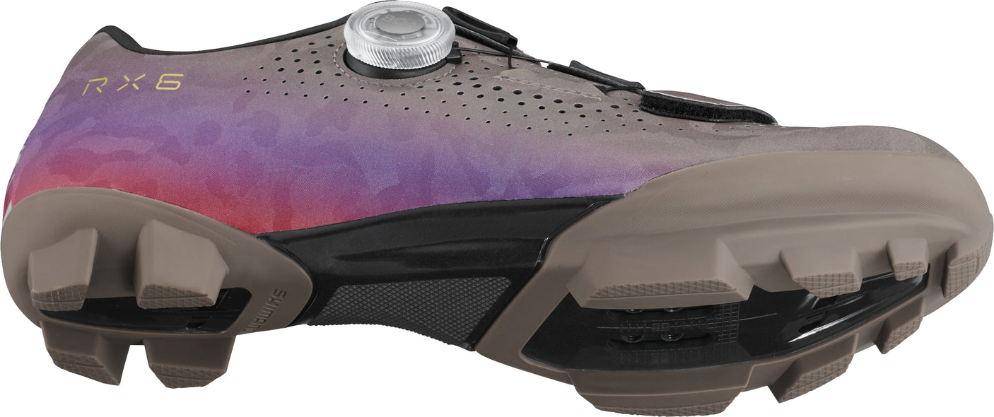 Shimano RX600W Chaussures Gravel Femme gris/violet