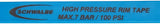 Fond de jante haute pression Schwalbe 20"