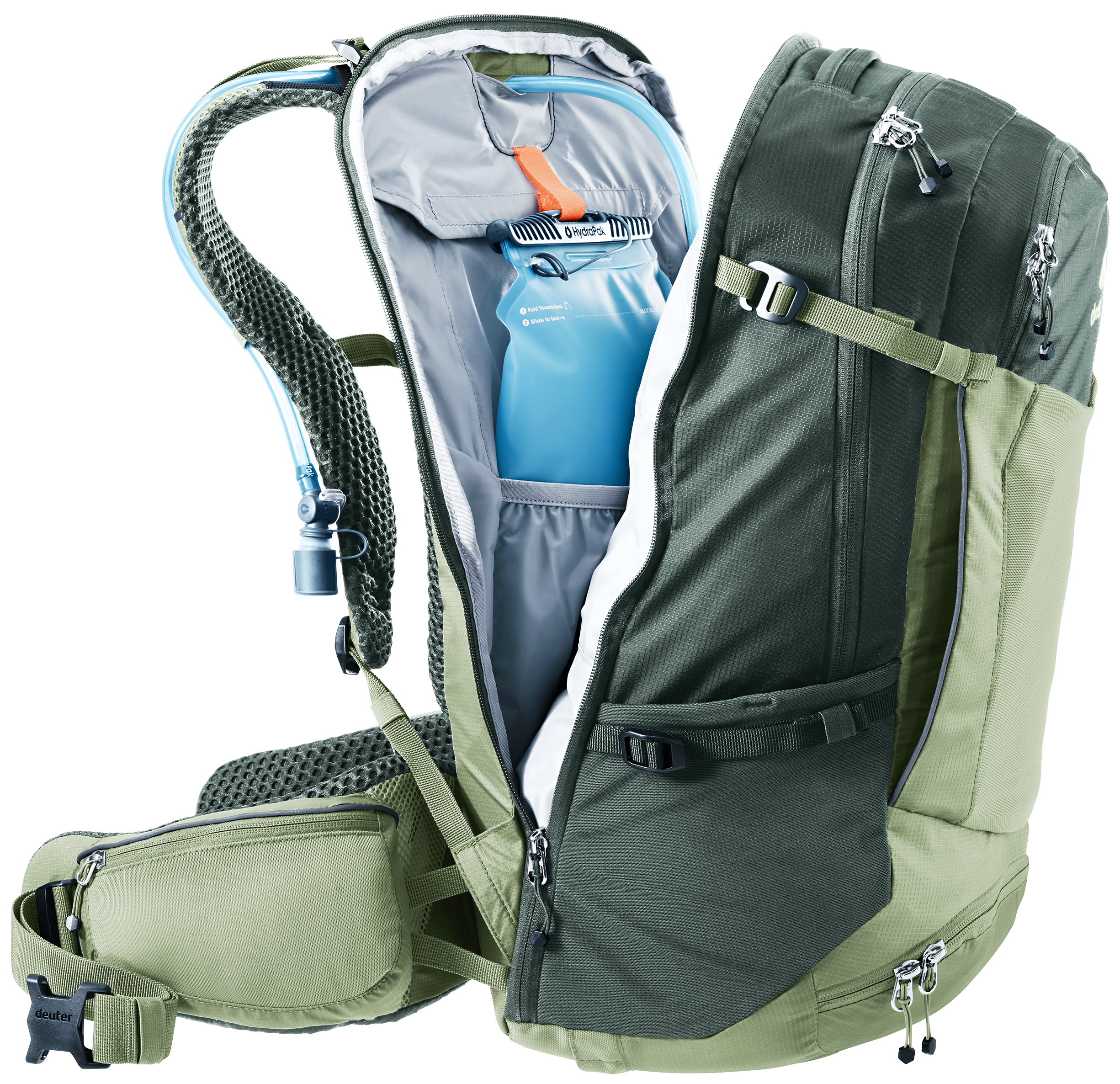 deuter Trans Alpine Pro 28 sac à dos vélo grove-ivy