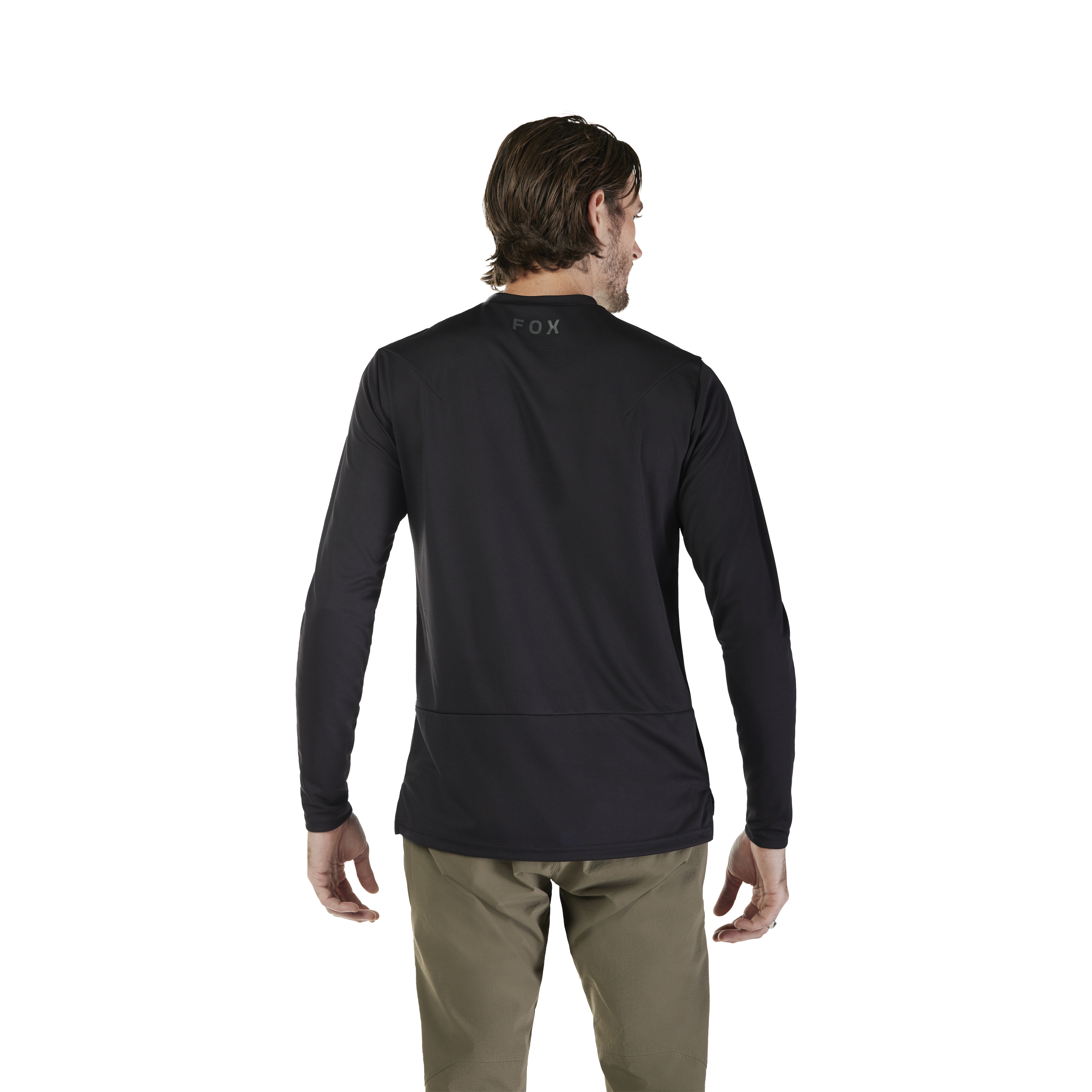 Fox Ranger LS Maillot Head Noir