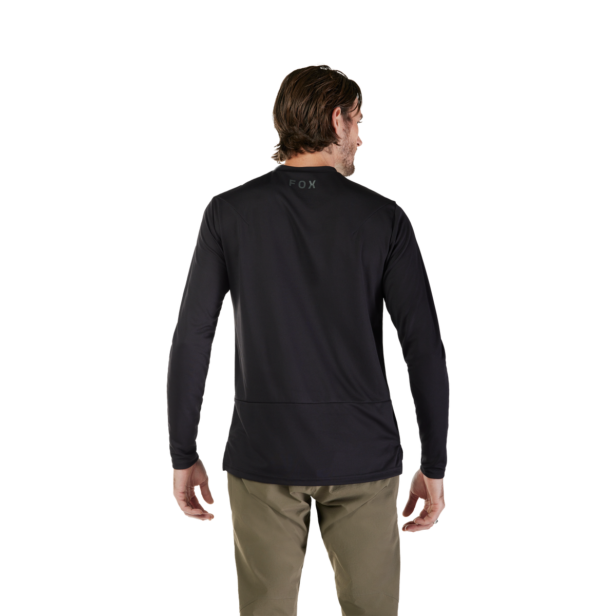 Fox Ranger LS Maillot Head Noir