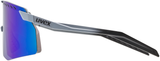 uvex Pace Stage Lunettes de vélo Gris Mat / Miroir Vert