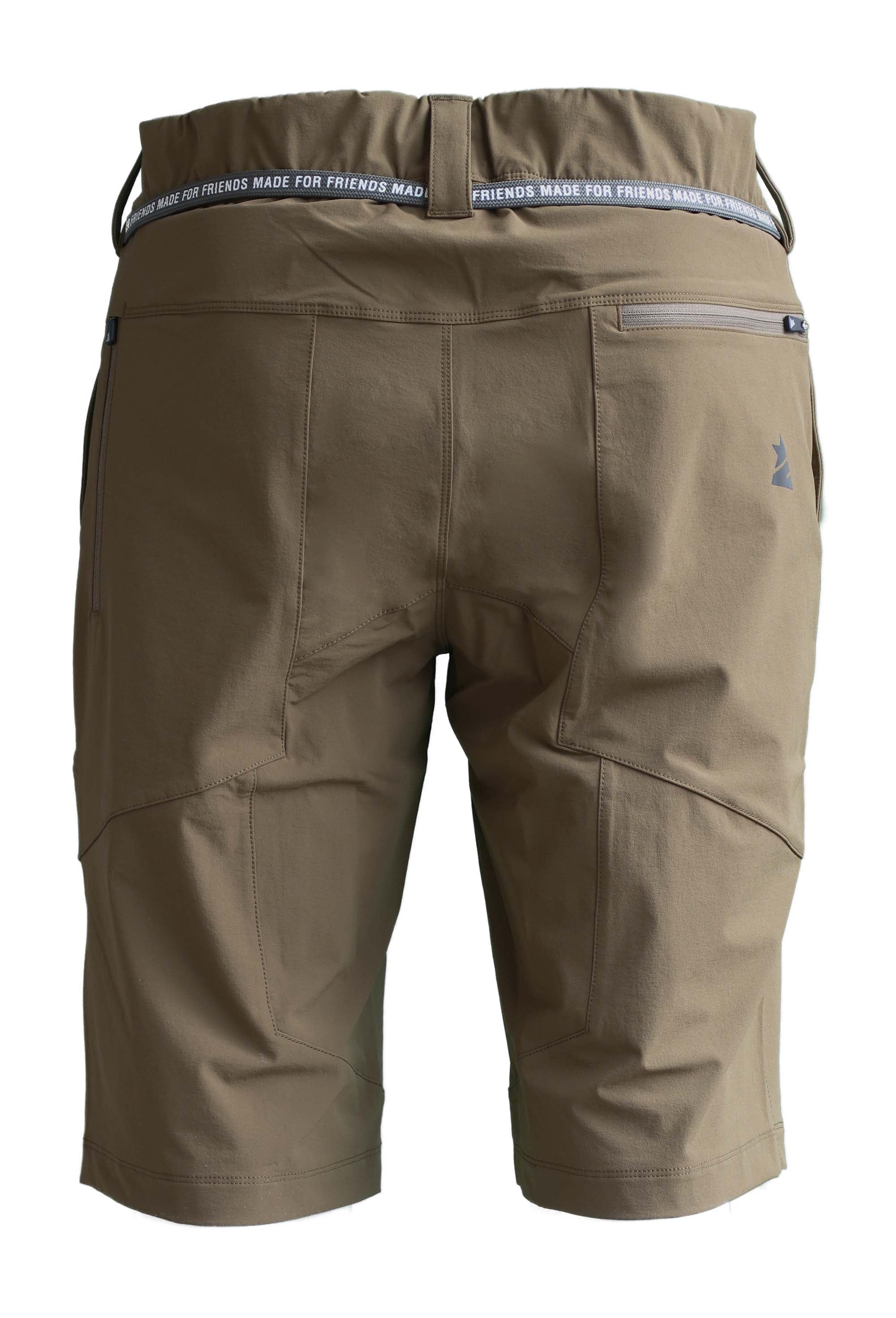 Zimtstern Xalpz Tech Shorts Homme Olive Militaire