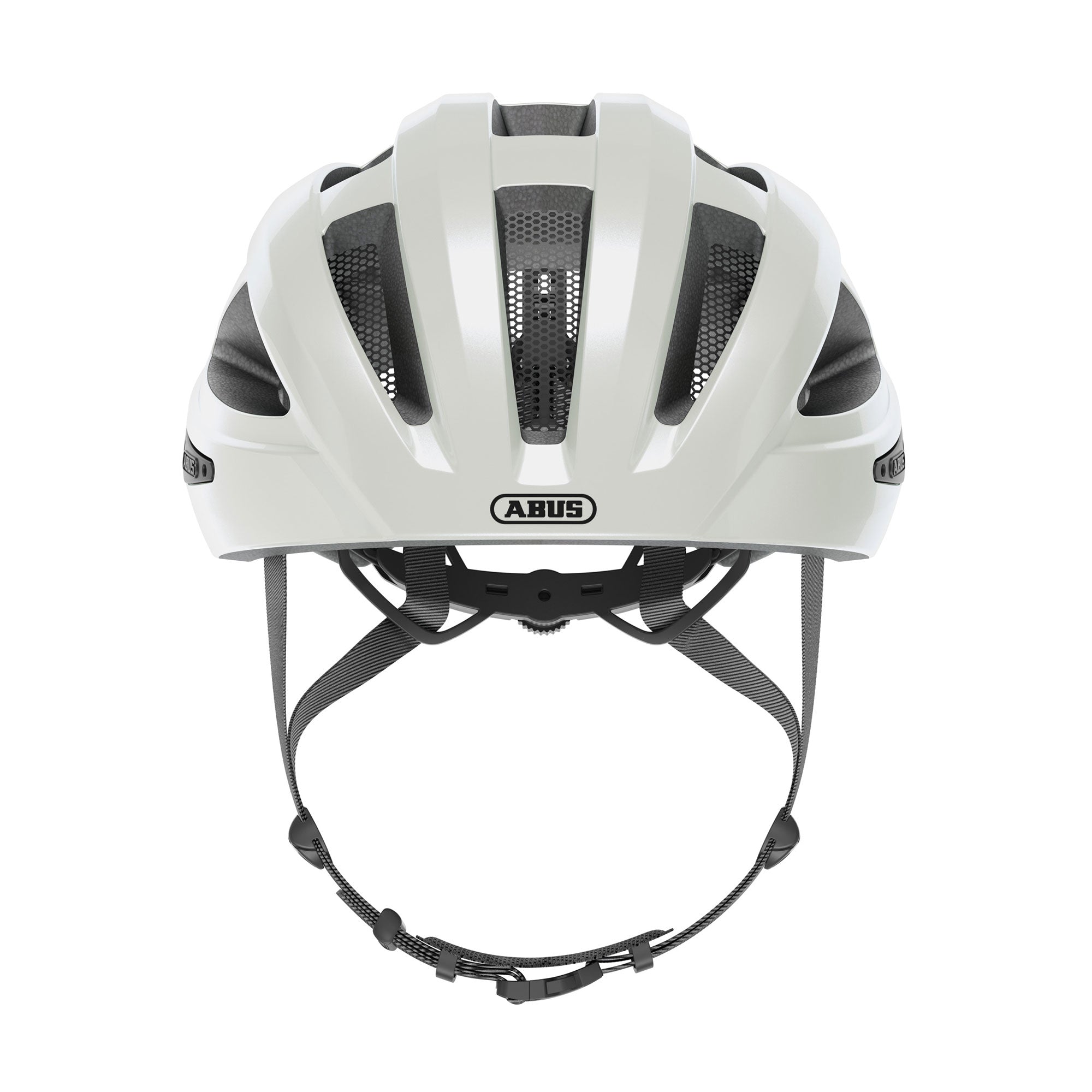 Casque de vélo Abus Macator blanc perle