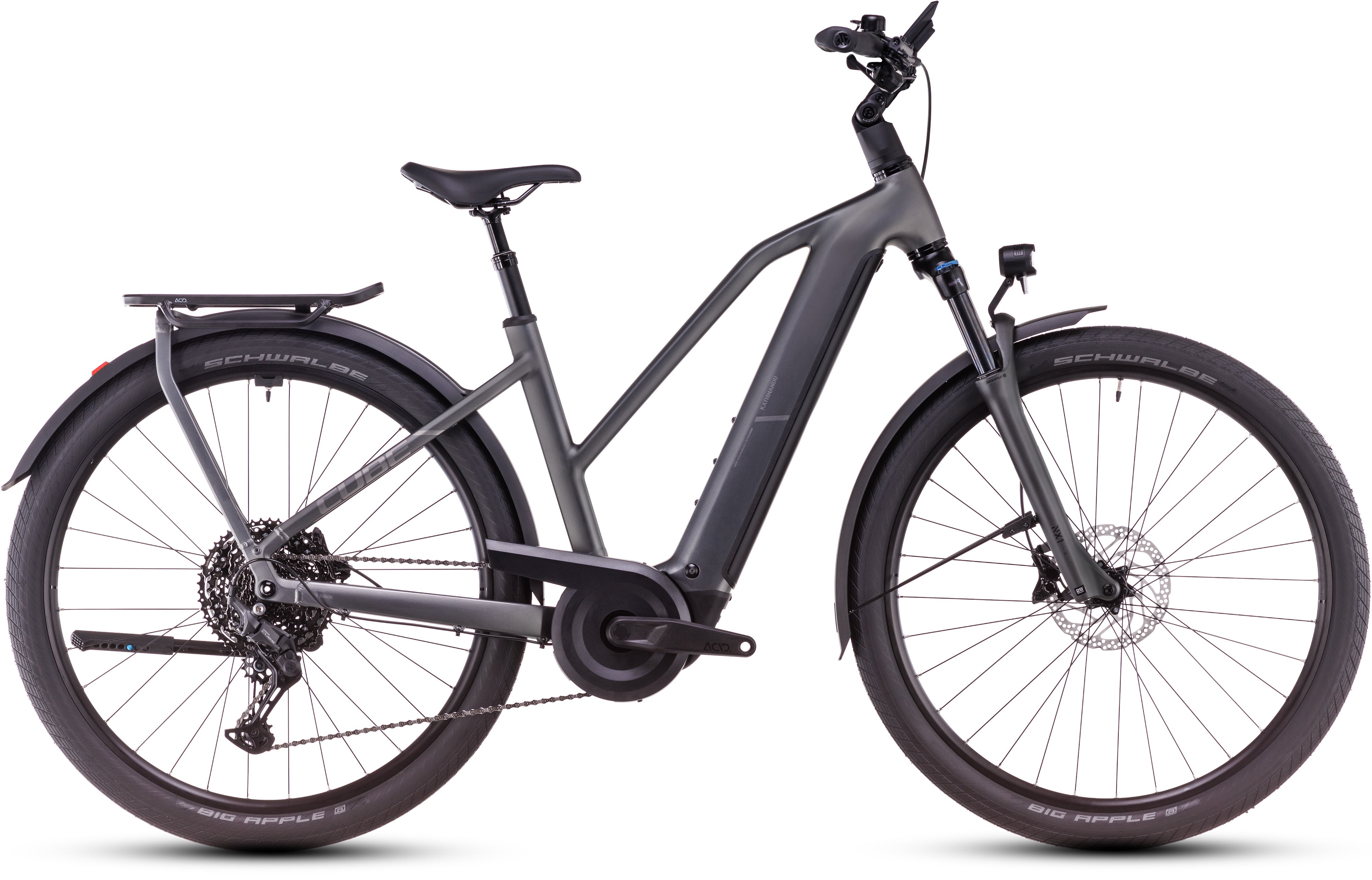 Cube Kathmandu Hybrid Pro 800 slabgrey´n´chrome Trapèze slapgrey´n´chrome (2025)