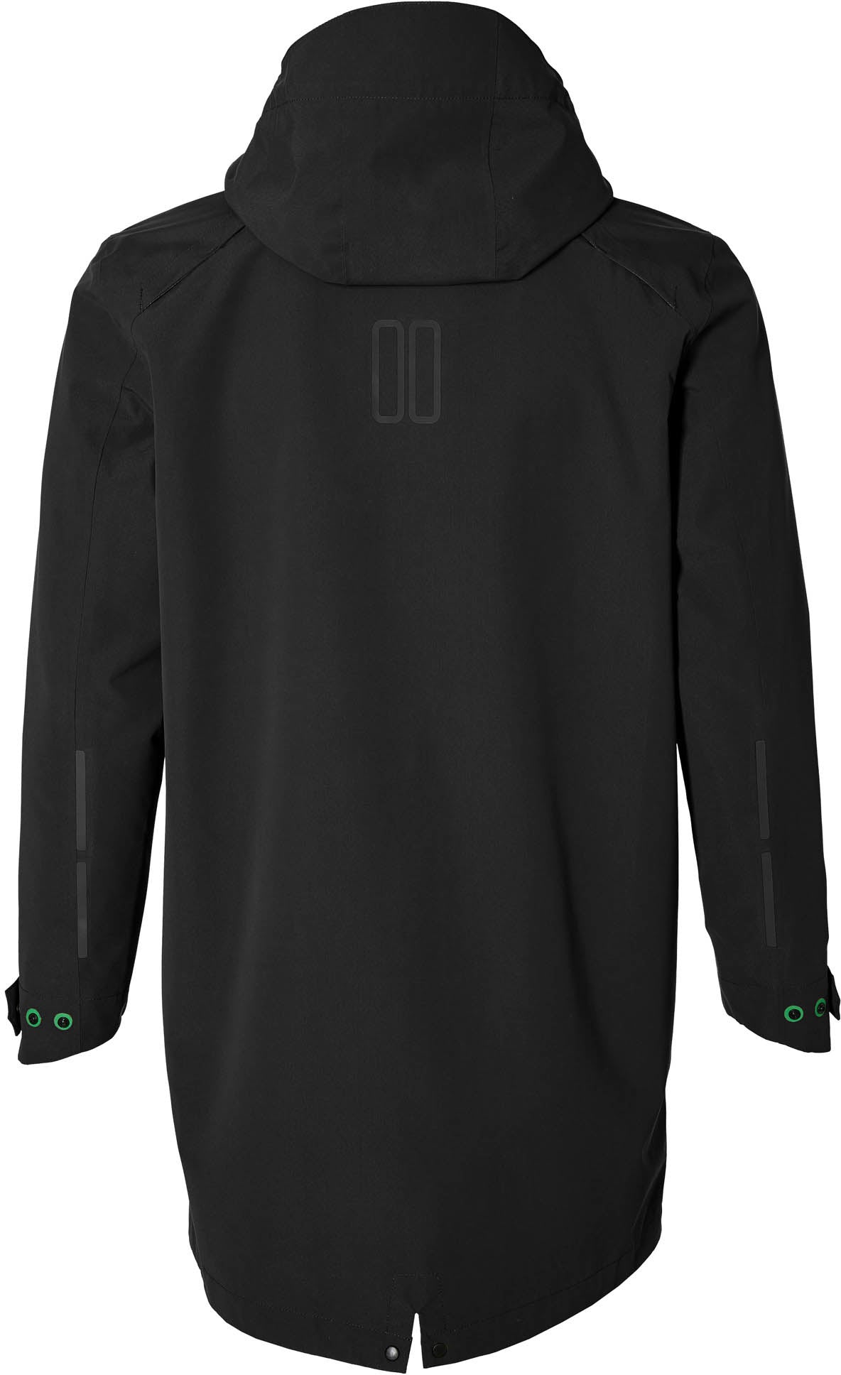 Basil Mosse Parka de pluie homme noir