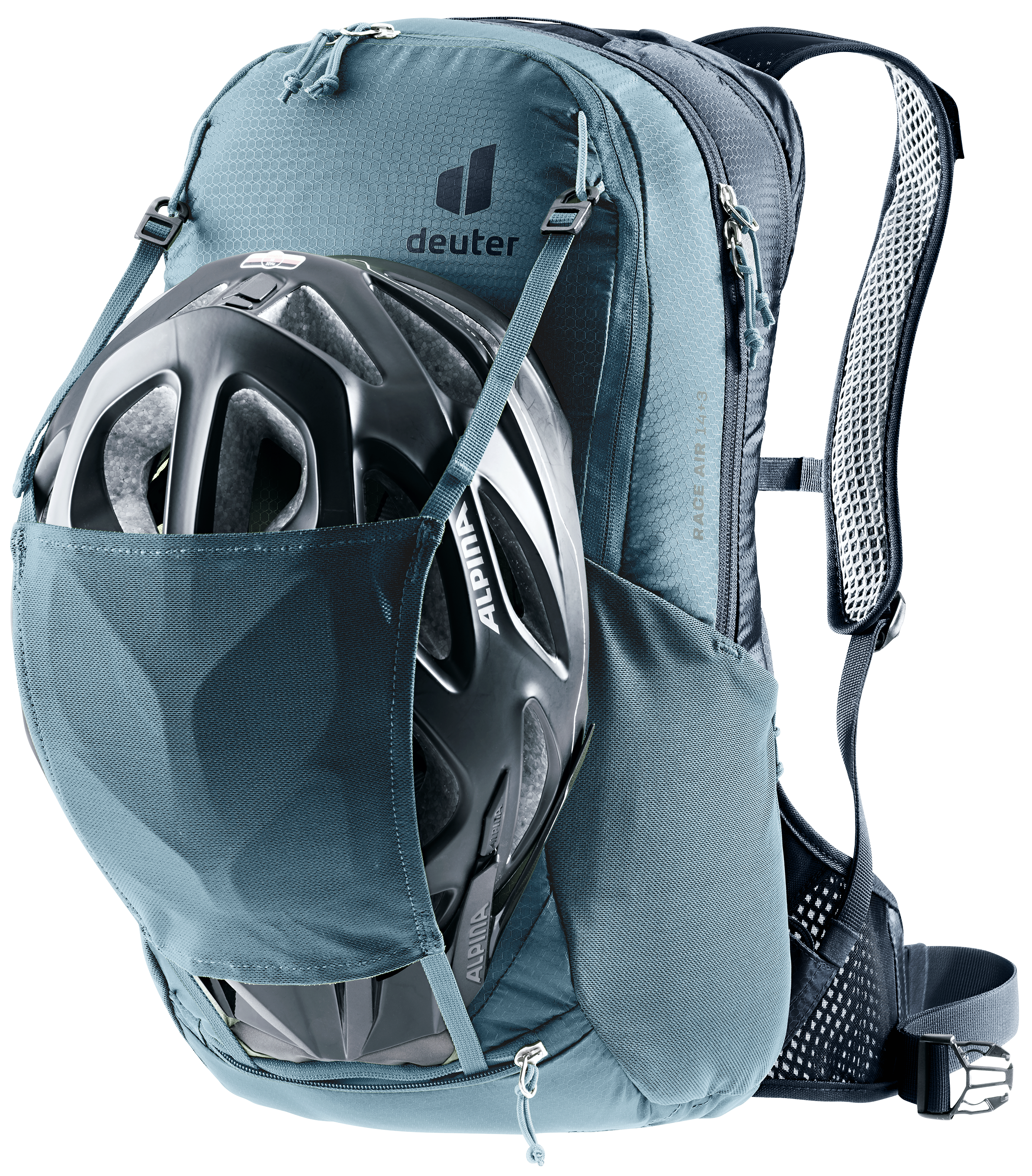 deuter Race Air 14+3 sac à dos vélo bleu