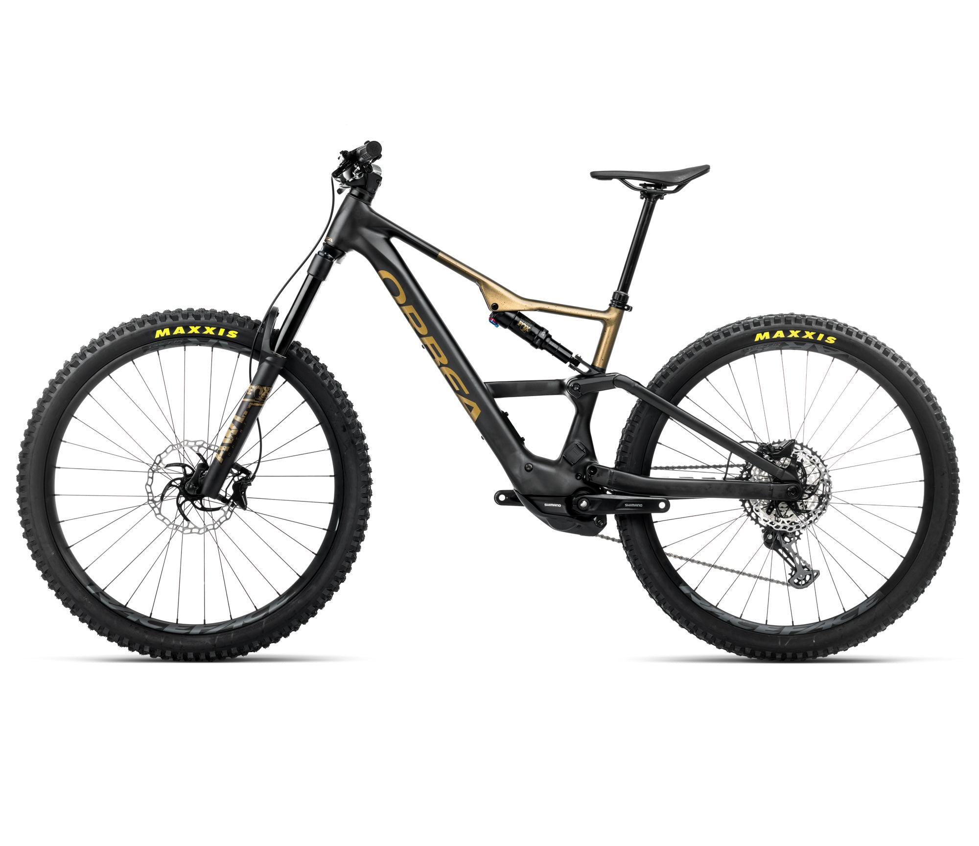 Orbea RISE LT H20 Diamond Black-Splash Olive Green Mat (2025)