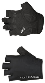 Gant court à doigts Northwave Active Max Noir