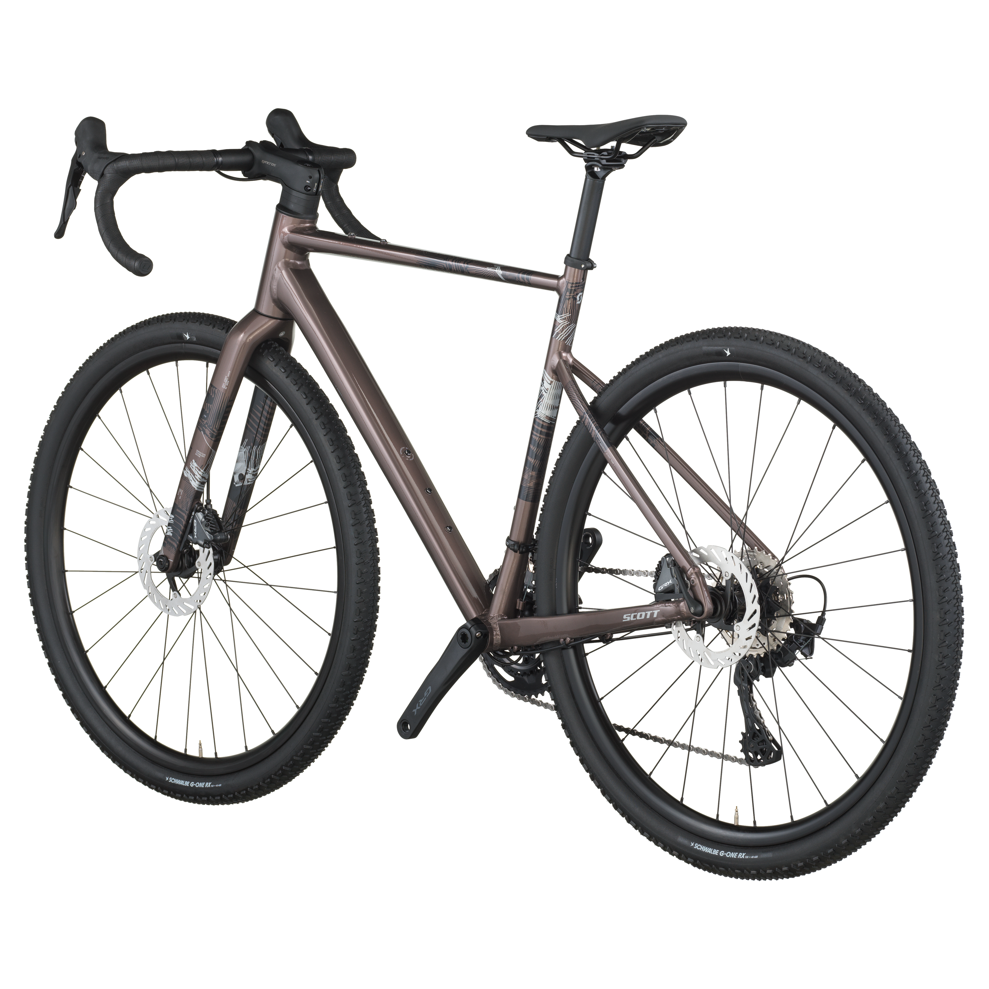 Scott Speedster Gravel Team prune gris