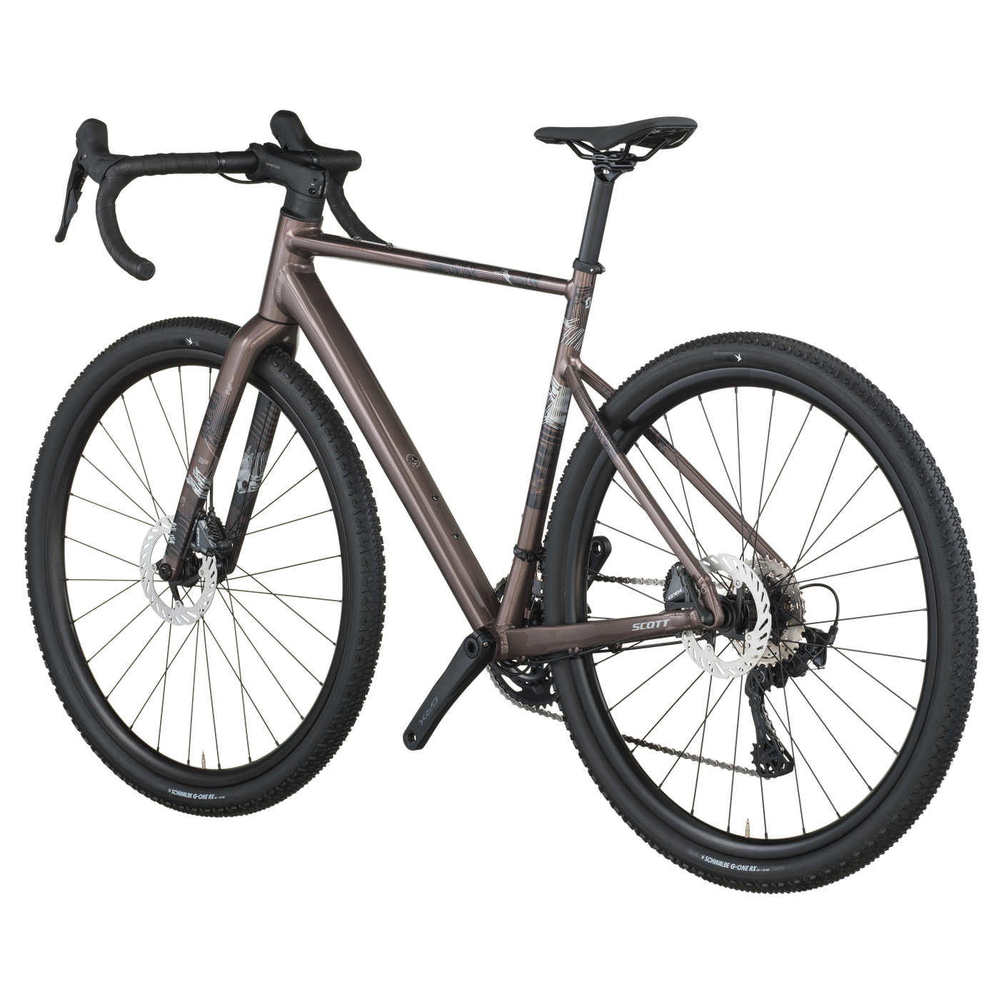 Scott Speedster Gravel Team prune gris
