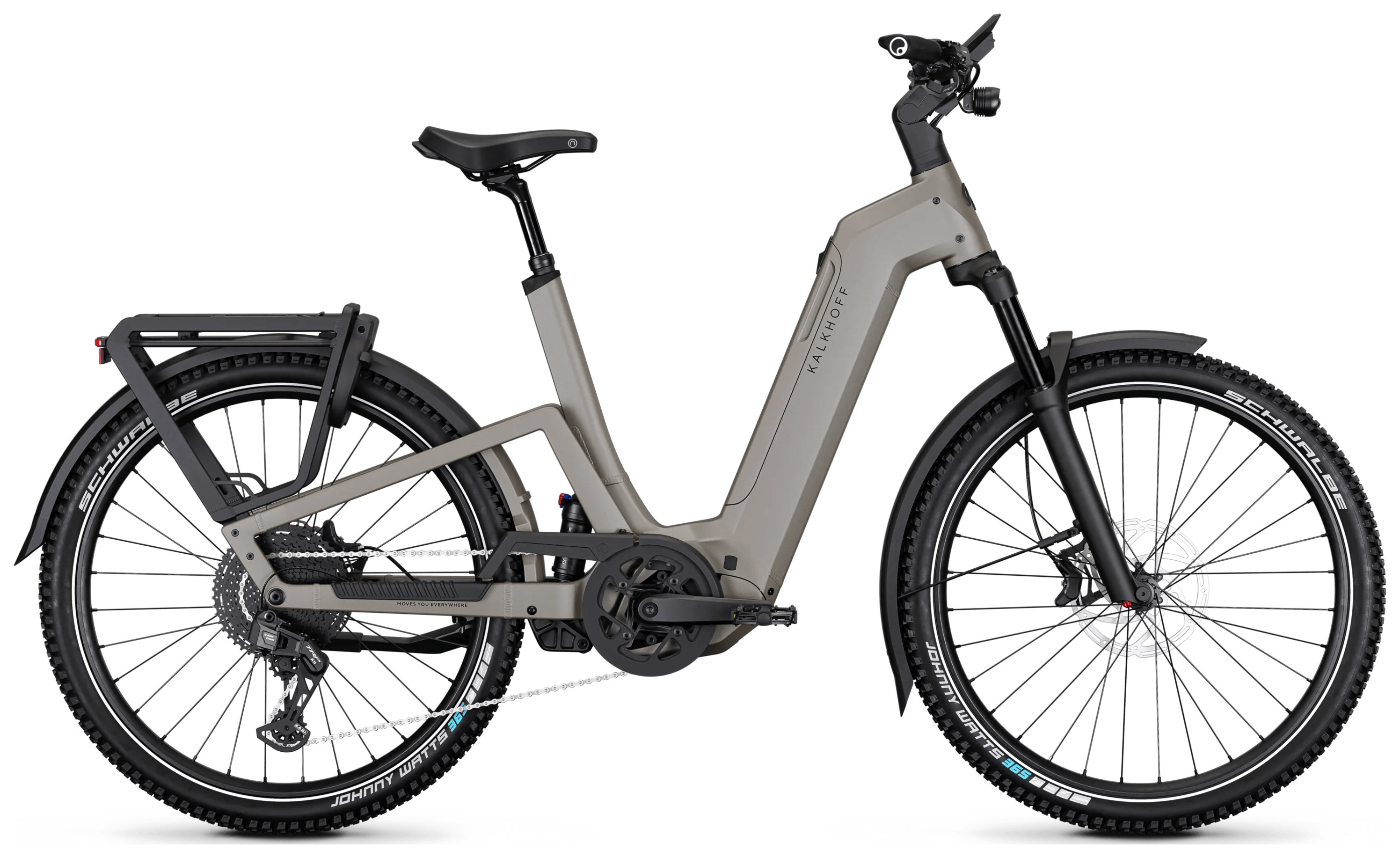 Kalkhoff ENTICE 7+ ADVANCE Wave 800 moonstonegrey mat