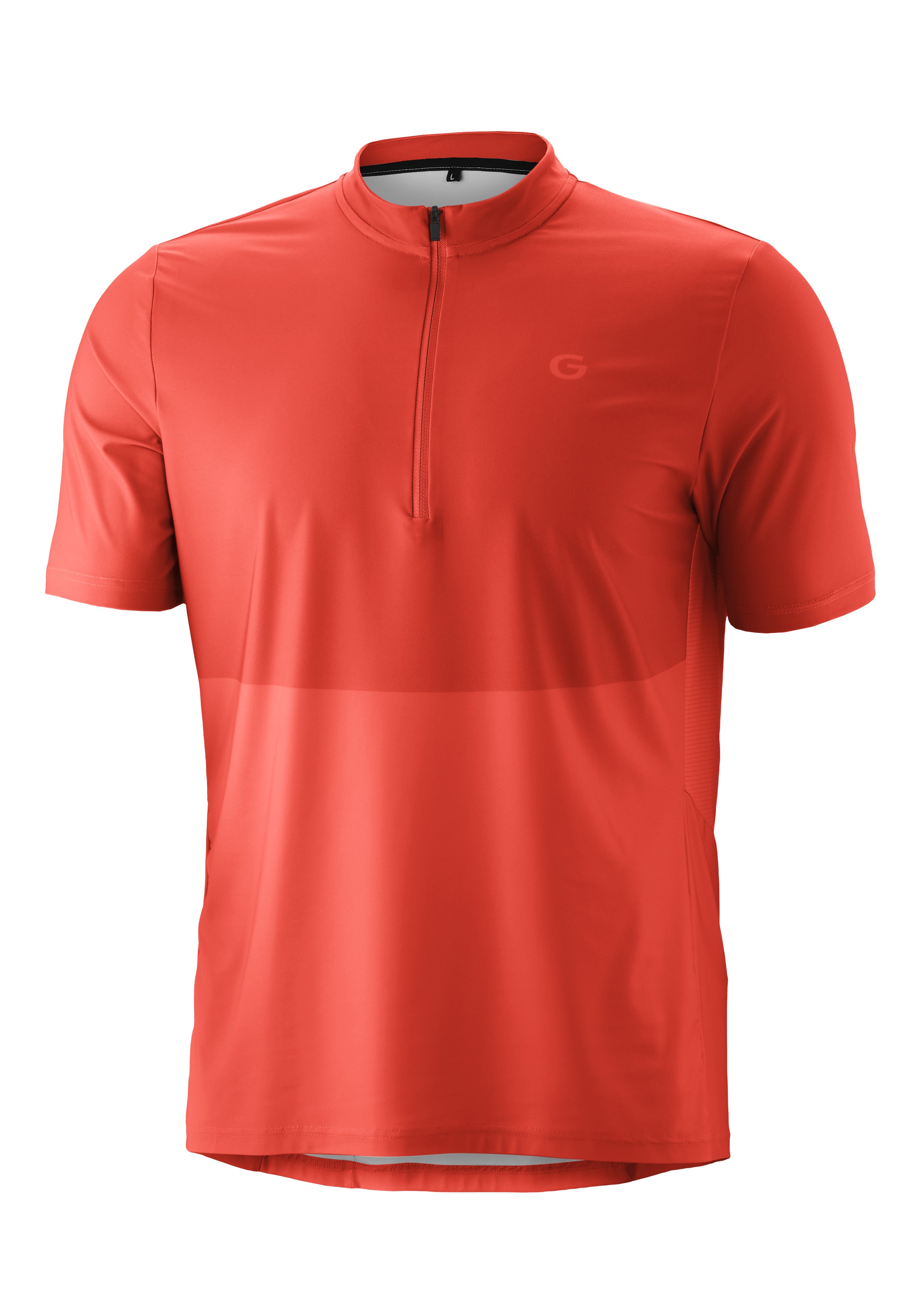 Gonso Adventure Maillot Halfzip Homme paprika flame
