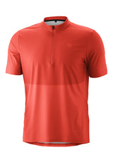 Gonso Adventure Maillot Halfzip Homme paprika flame