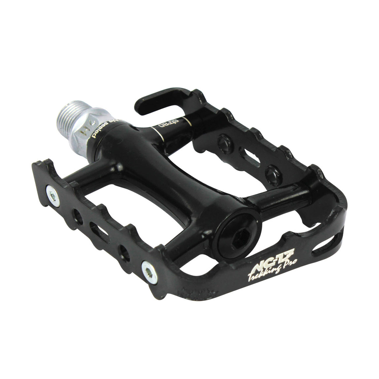 NC-17 pédale plateforme Trekking Pro, aluminium, roulements de précision noir