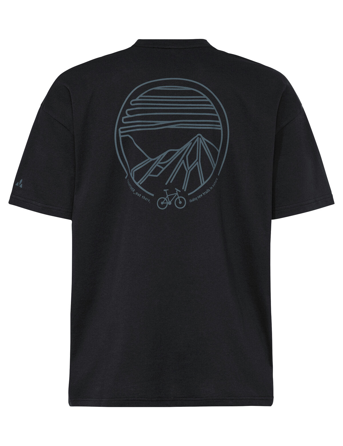 Chemise décontractée cycliste homme VAUDE noire