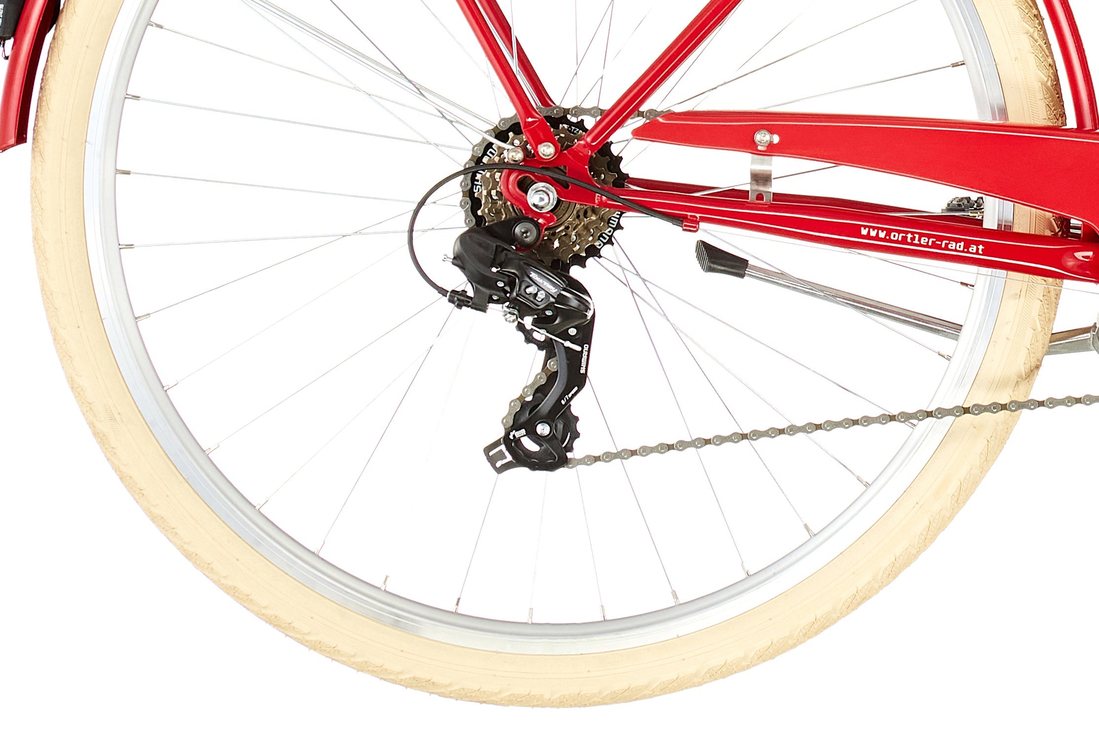 Ortler Detroit Cargo Acier Swing rouge