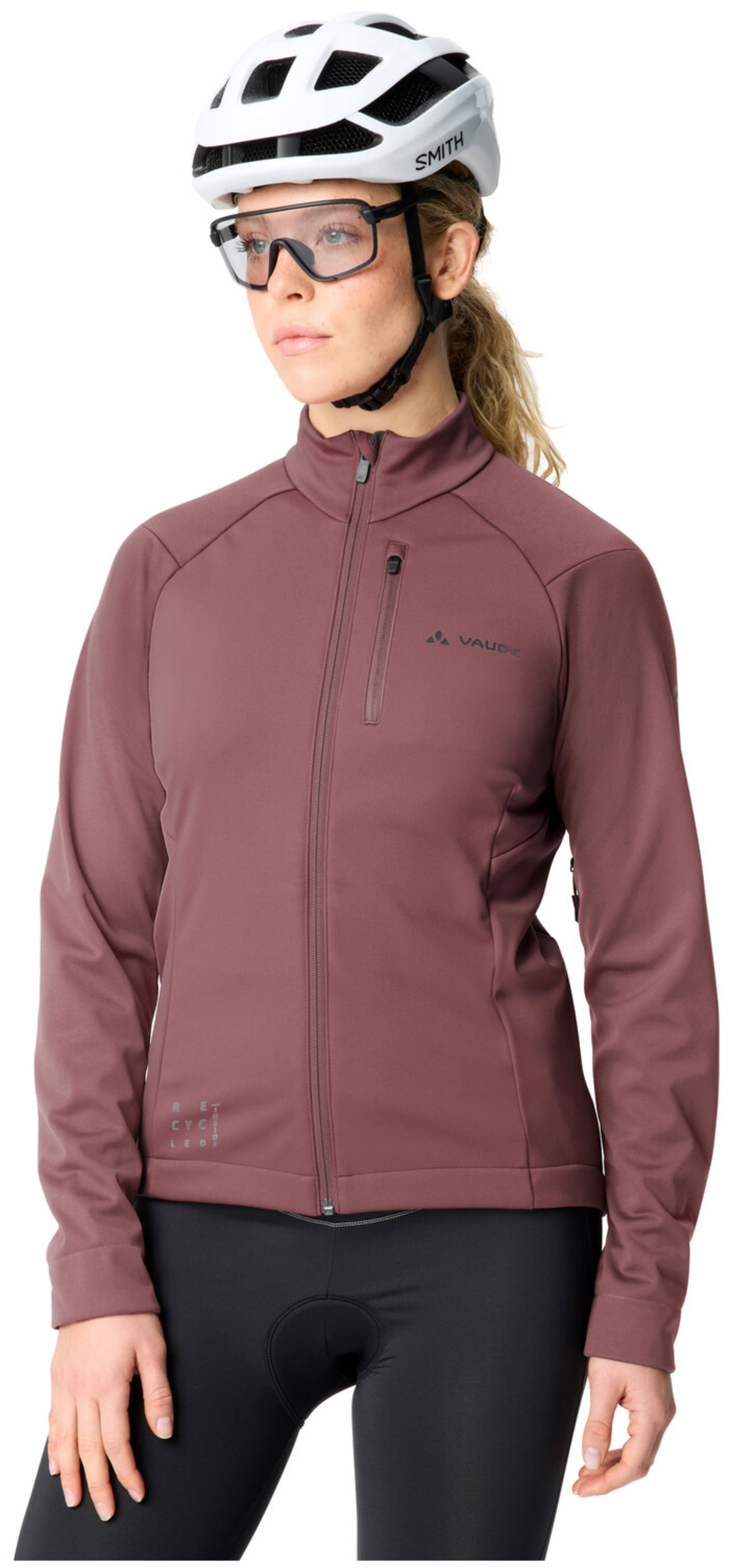 VAUDE Veste Softshell Posta Femme II ruby dusk