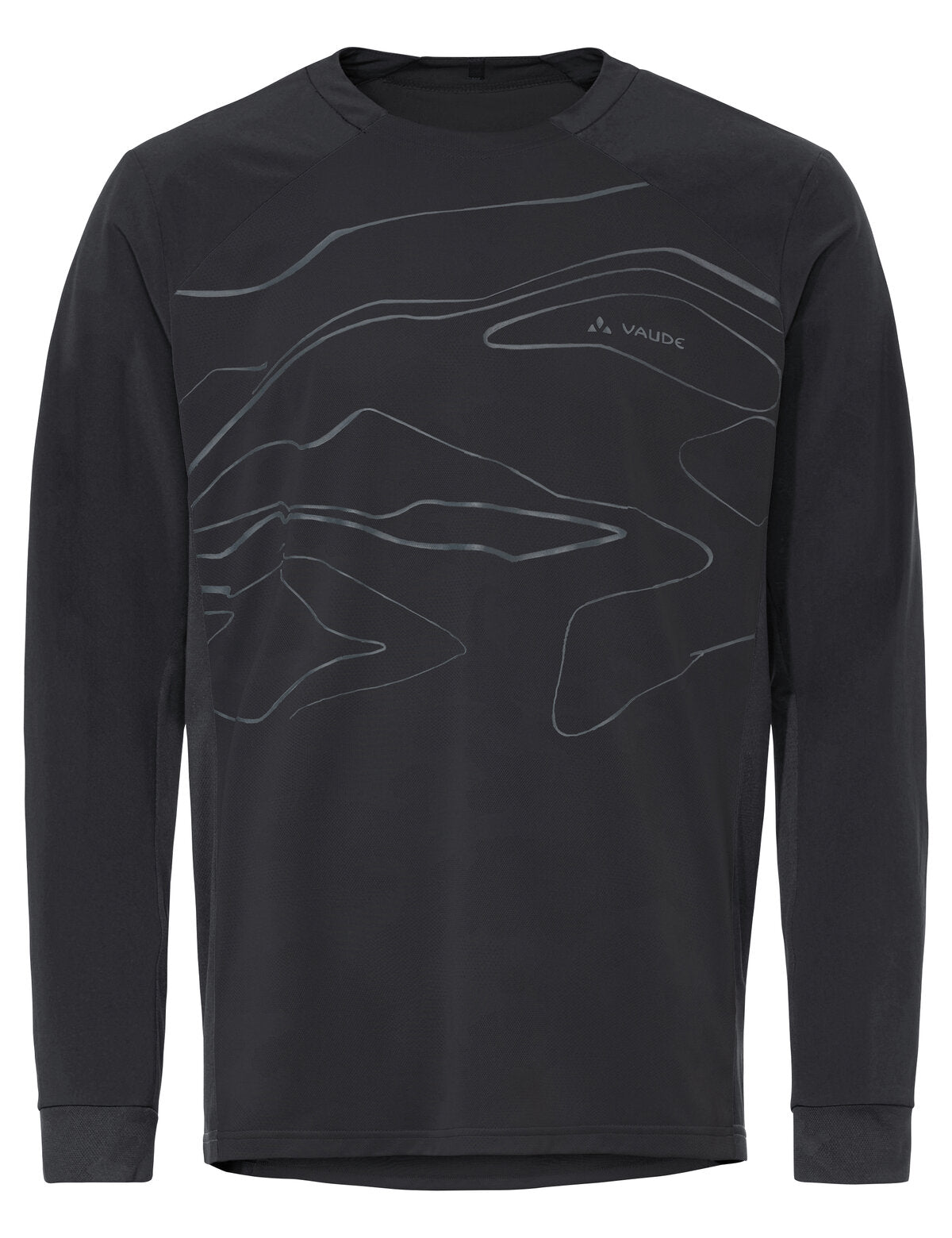 VAUDE Maillot Moab LS PRO Homme noir/noir