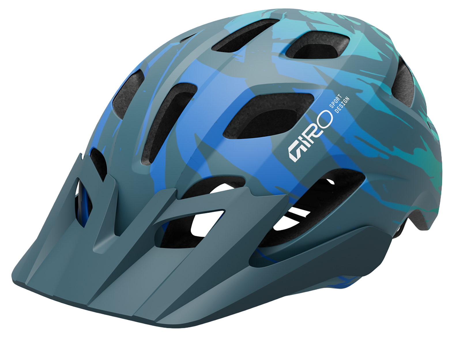 Giro Tremor Child casque enfant mat bleu tranchée