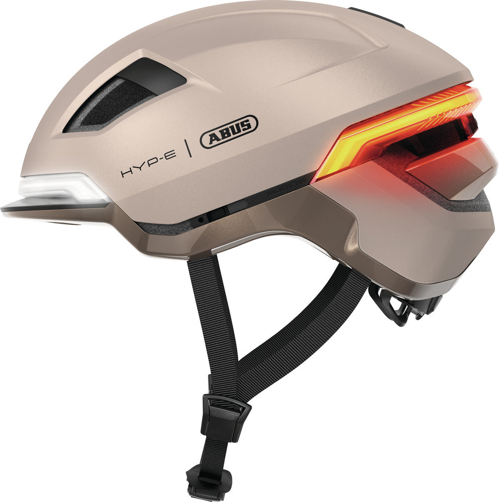 Casque ABUS HYP-E Urban champagne or