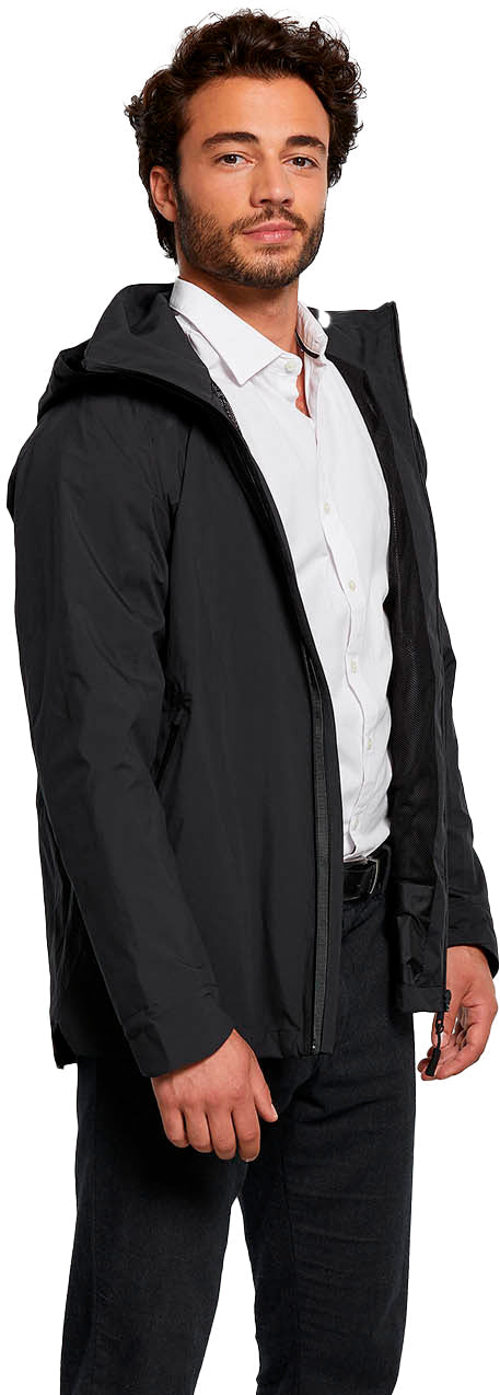 Basil Skane Veste de pluie homme noir