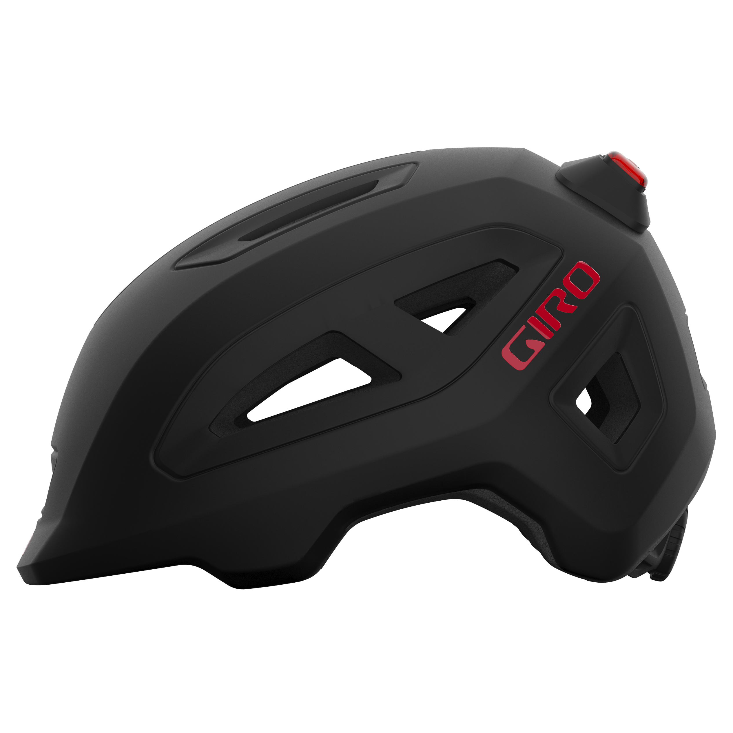 Casque Giro Scamp II mat noir/rouge