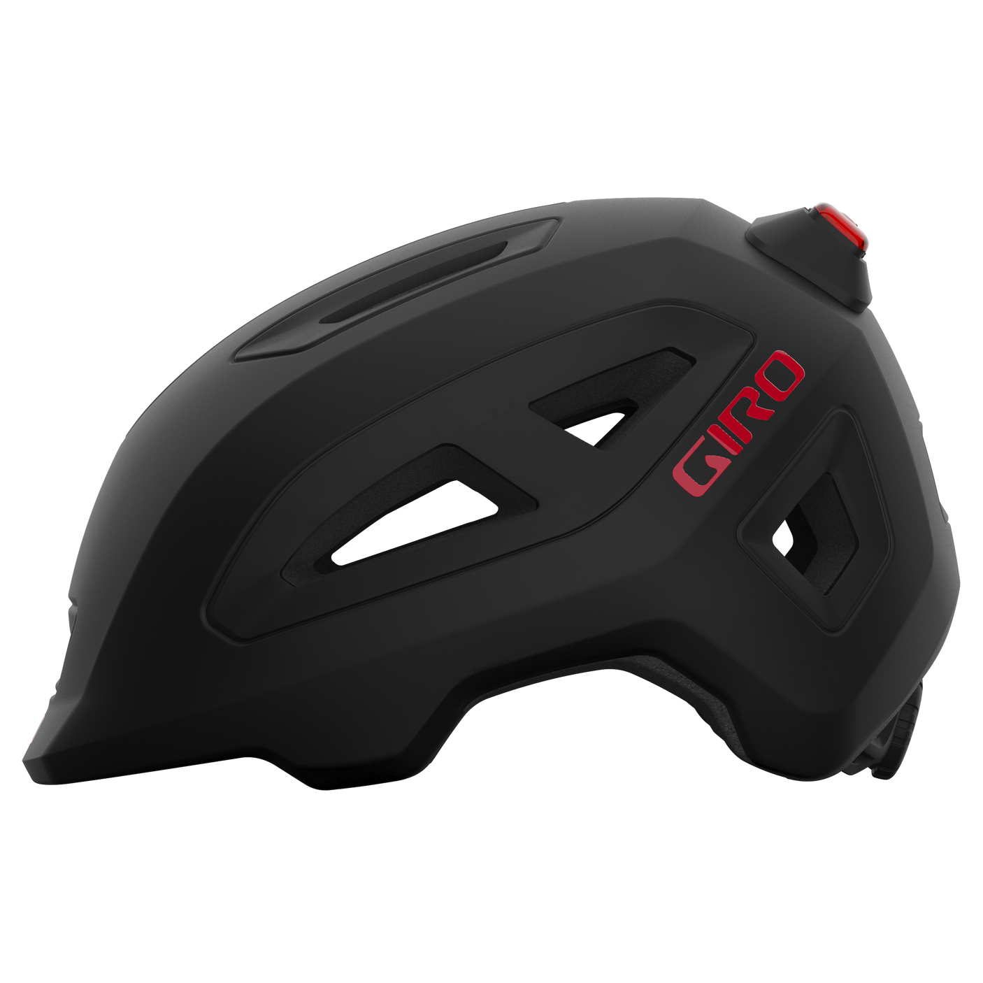 Casque Giro Scamp II mat noir/rouge