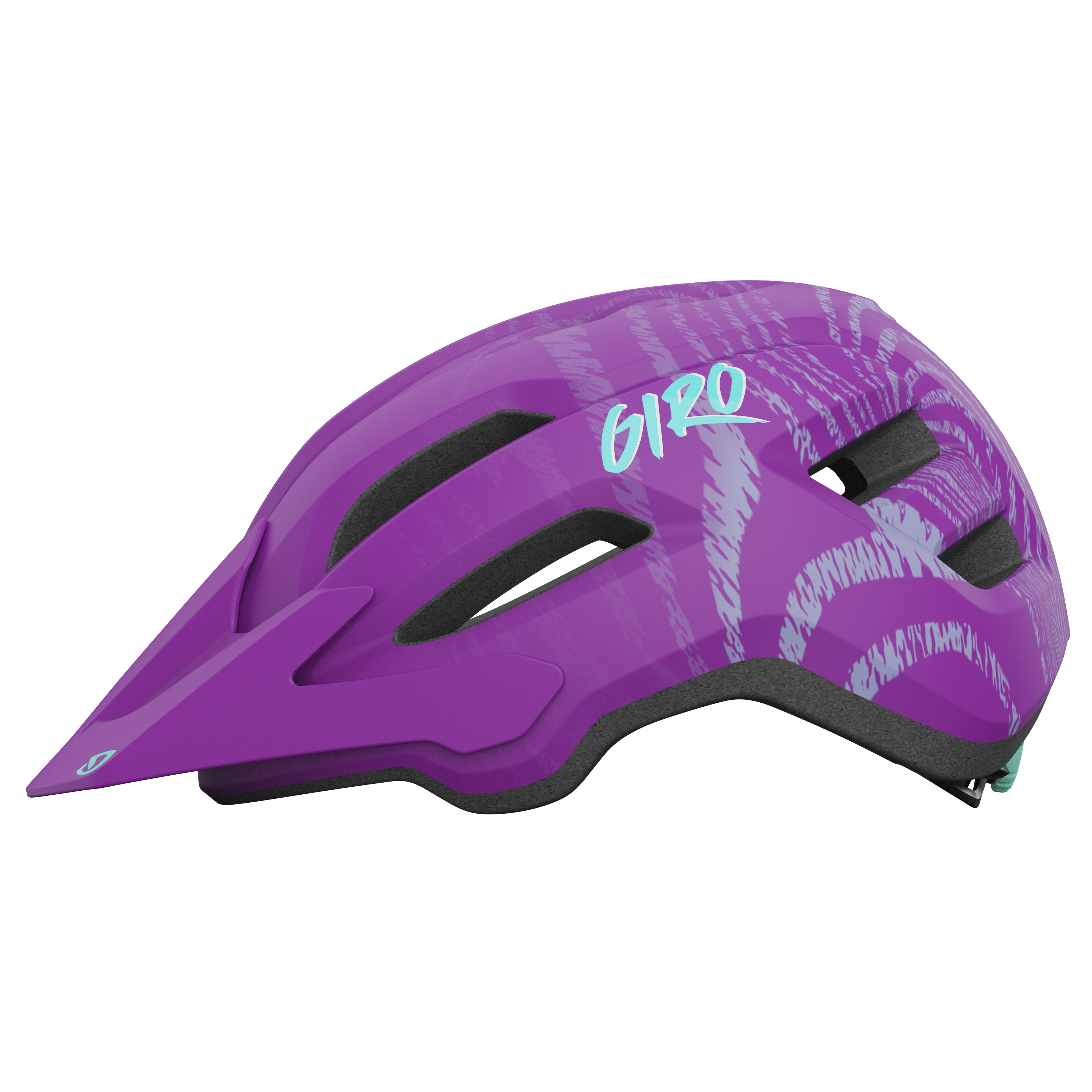 Giro Fixture II Y casque mat violet ripple