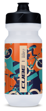 CUBE Bouteille d'eau Flow 500 blue´n´orange