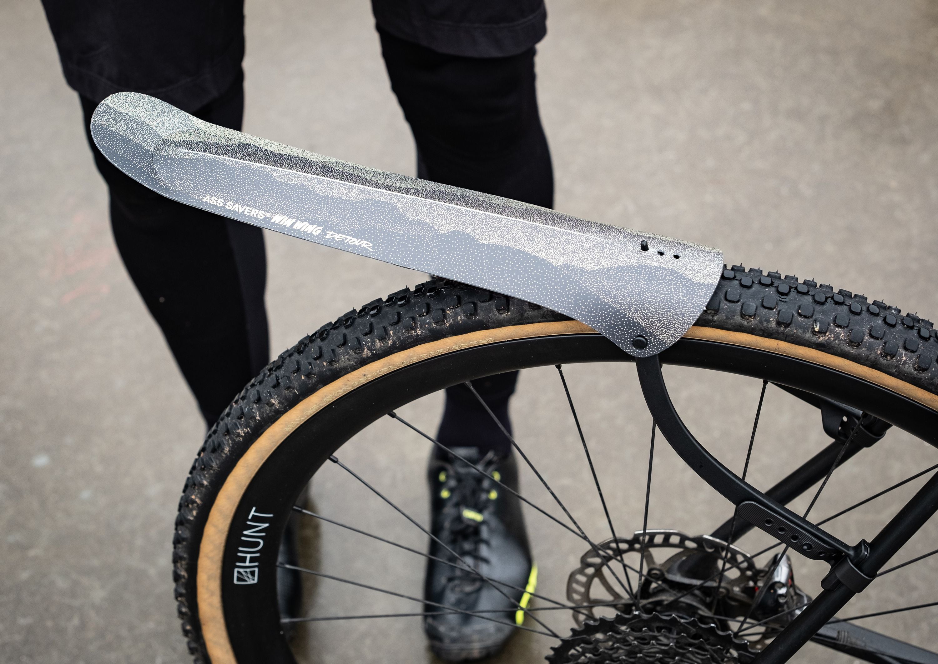 Ass Savers WGS-2 Win Wing garde-boue arrière gravel detour