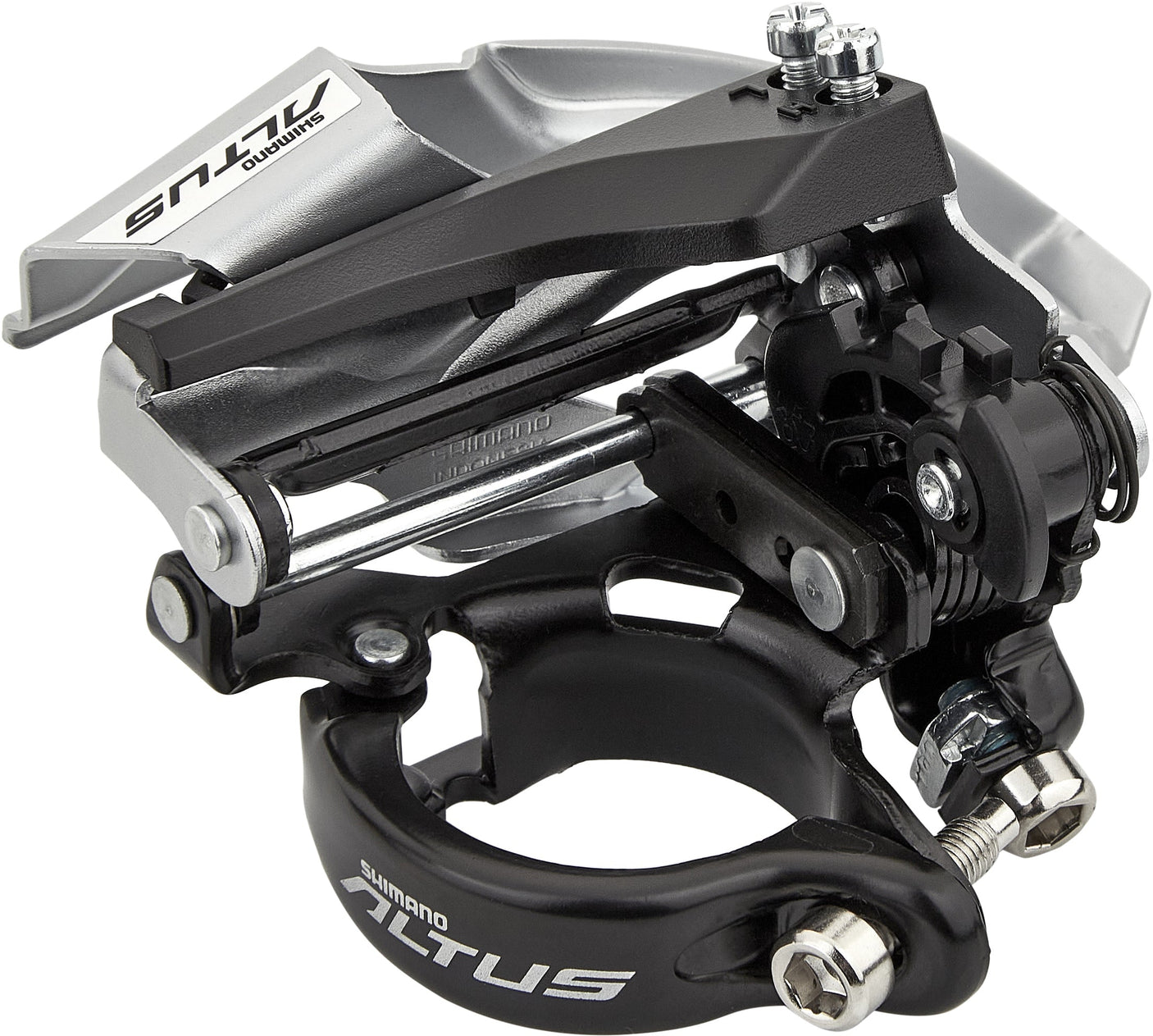Shimano Altus FD-M370 dérailleur avant 3x9 vitesses collier double tirage noir/argent
